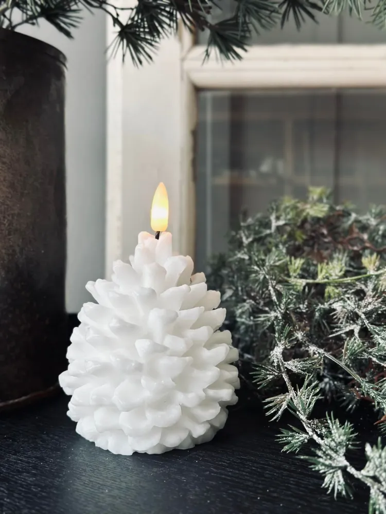LED lys Kogle med timerfunktion - Stor