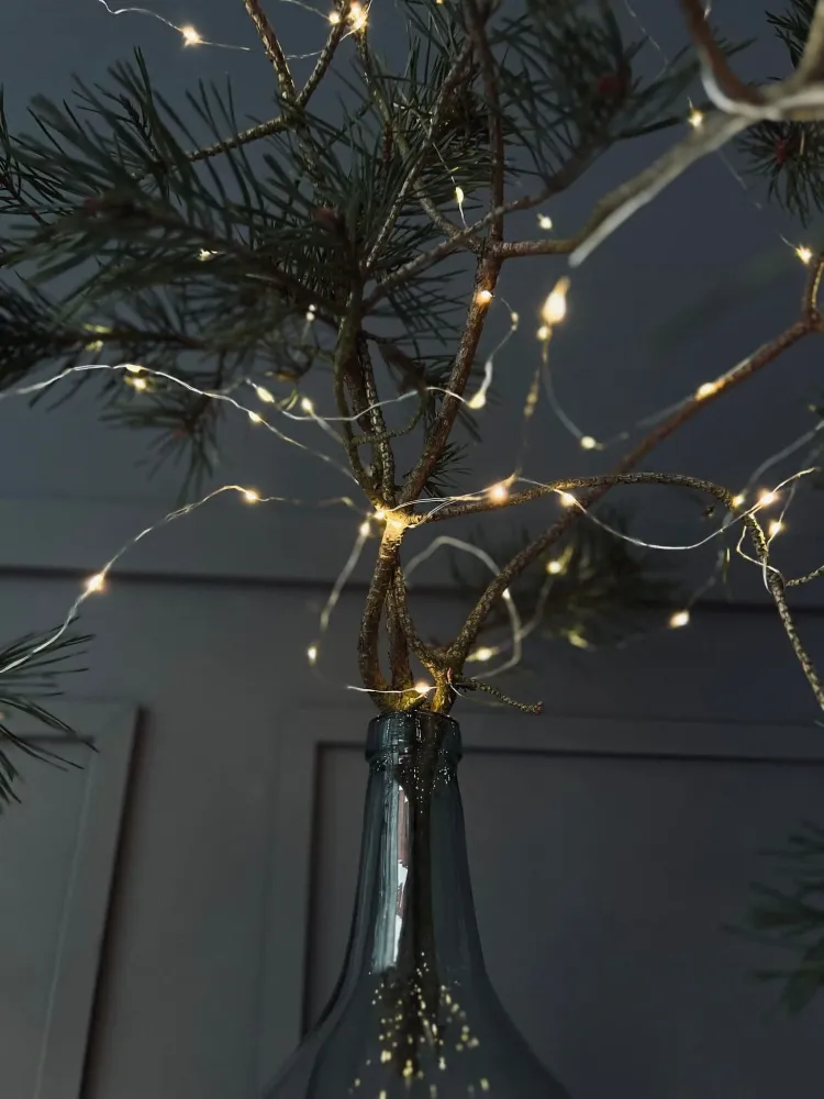 LED Lyskæde m 100 lys - 109cm
