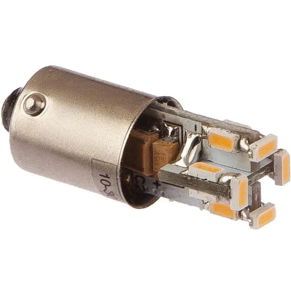 Nautecled, Bajonet LED pære BA9S, 1,2 W, 2700 Kelvin, 10-35V DC