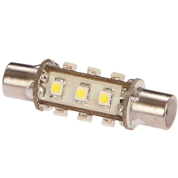 Nautecled, Navigation LED pære BS43, 1,2 W, 10-35 V, 120 Lumen, 2700-4000 K
