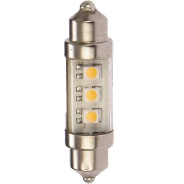 Nautecled, Pinolpære 37mm, 0,6W, 10-35V, 2700K, 40 Lumen