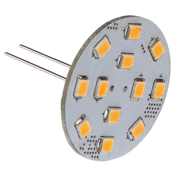 Nautecled, G4 Pro LED Spot - Bag Pind, 2W, 2700K, 10-35V, Ø30mm