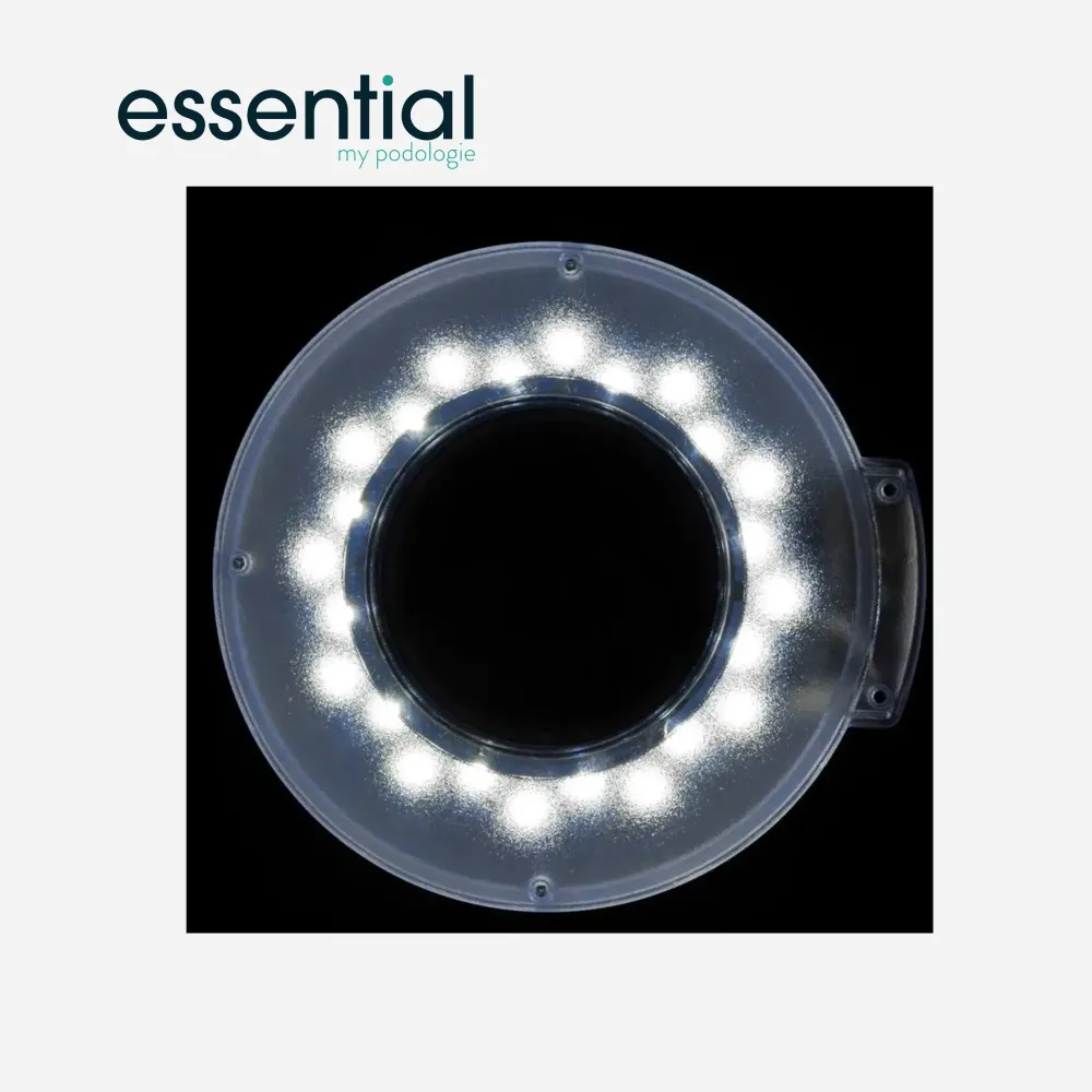 S5 LED artikuleret forstørrelseslampe til bord - Essential af My Podologie