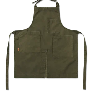 Bark Garden Apron - Olive