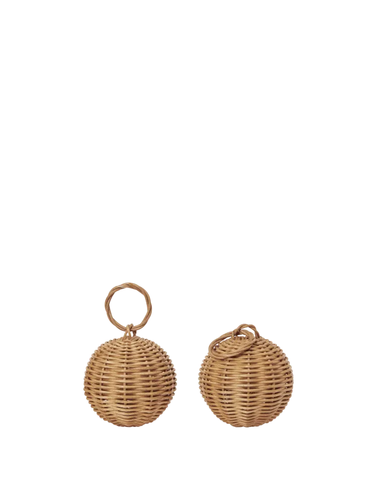Braided Baubles - Set 2 - Natural