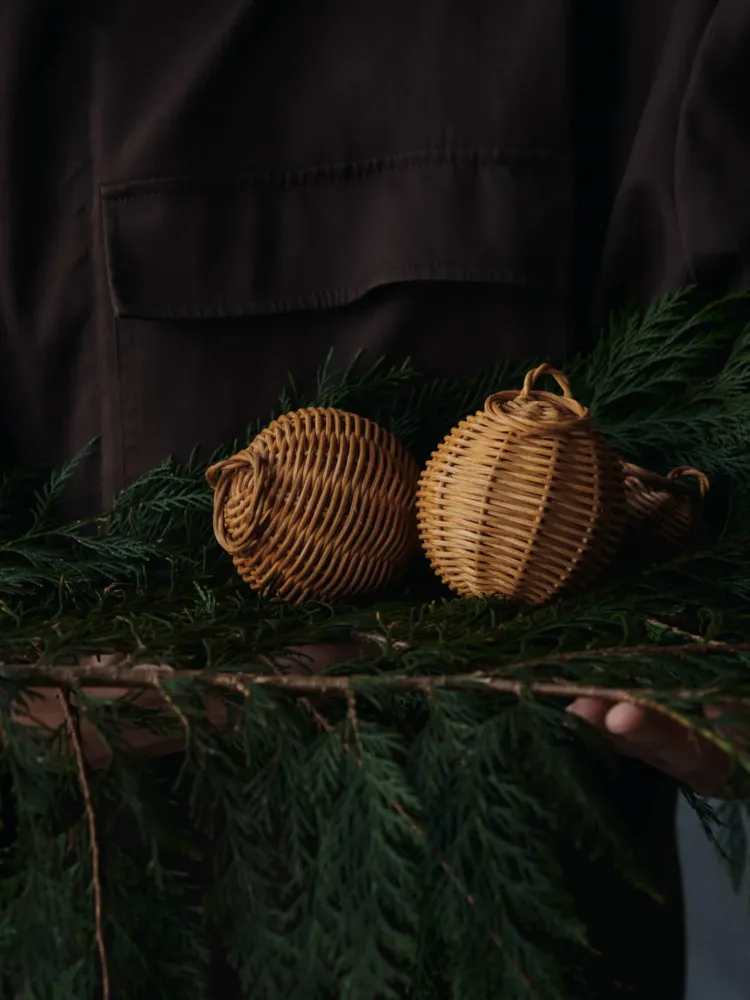 Braided Baubles - Set 2 - Natural