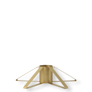 Christmas Tree Foot - Brass