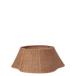 Drape Braided Tree Skirt - Natural