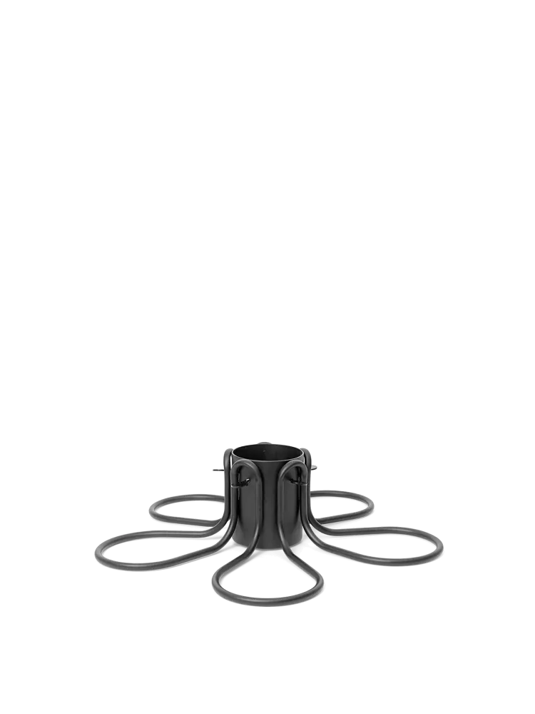 Flake Christmas Tree Stand - Black