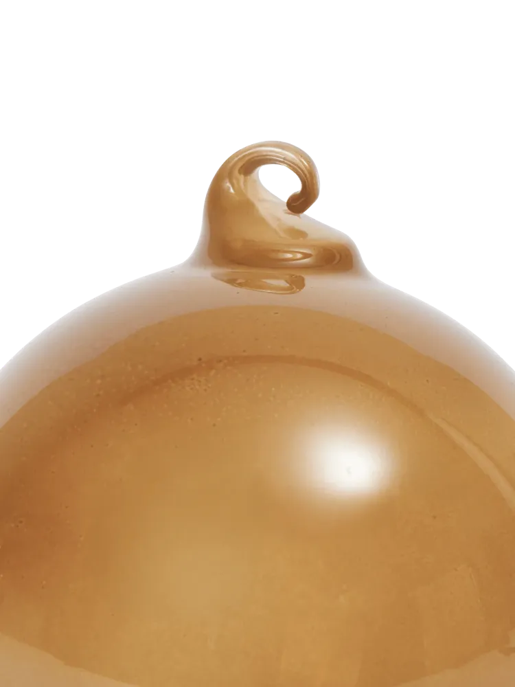 Glass Baubles - Small - Set 3 - Roseate Opaque