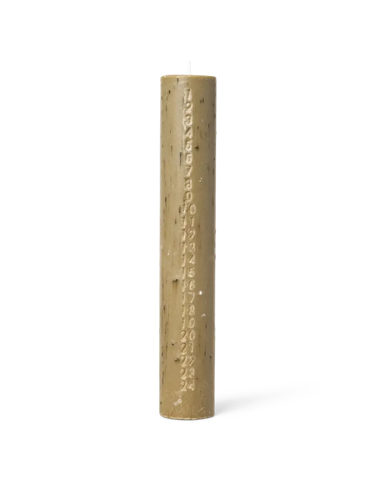 Mura Advent Candle - Ash Brown