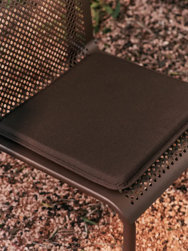 Outdoor Seat Pad - Solids - Ebene