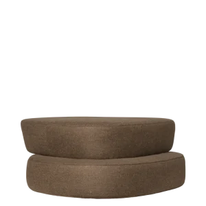 Plyo Ottoman - Staple - Dark Brown
