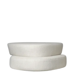 Plyo Ottoman - Staple - Off-White