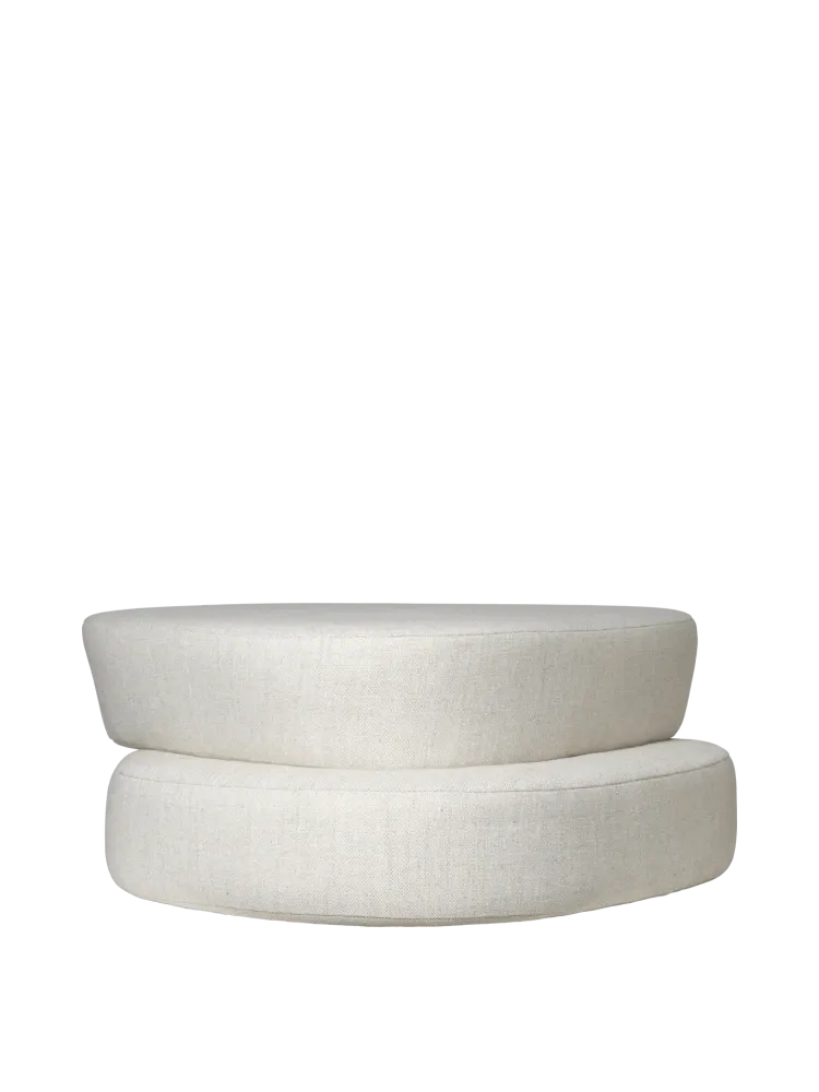 Plyo Ottoman - Staple - Off-White