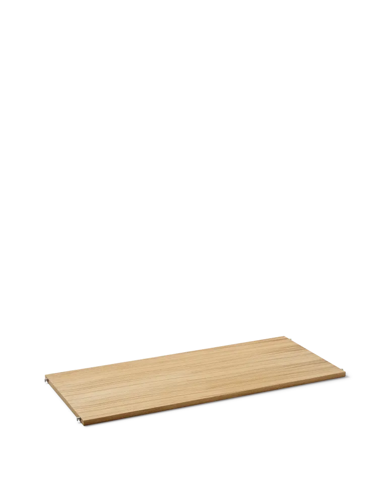 Punctual - Wooden Shelf - Oak/Light Grey