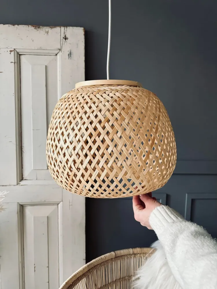Lampe bambus – Dia 33cm