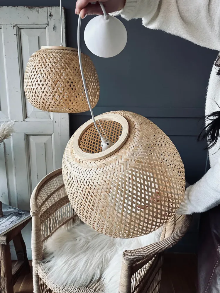 Lampe bambus – Dia 33cm