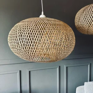 Lampe bambus - Dia 35cm