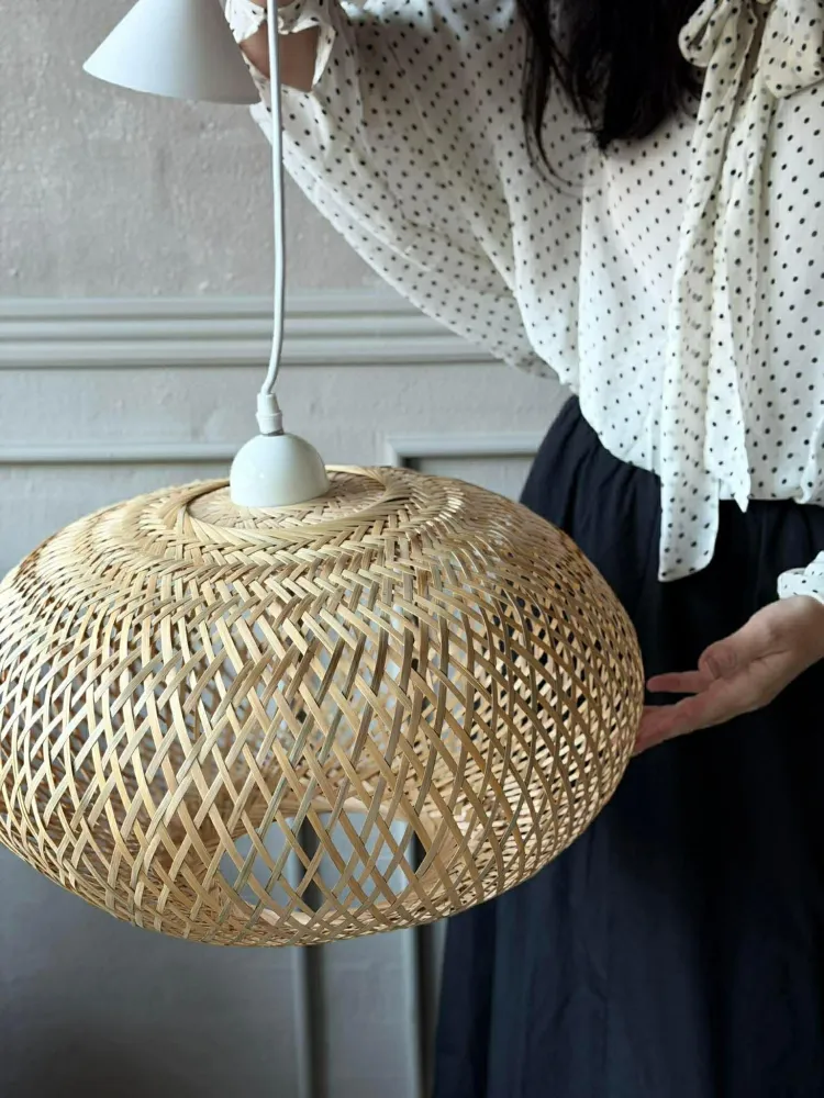 Lampe bambus – Dia 38cm