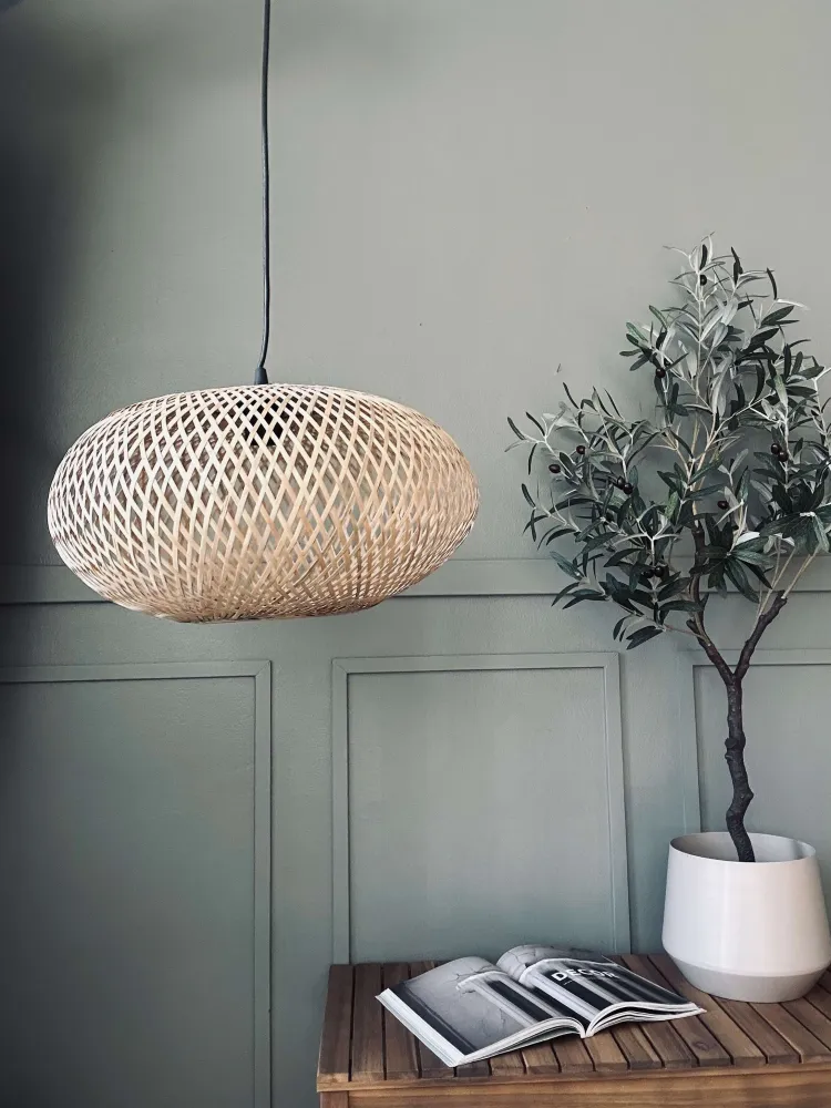 Lampe bambus - Dia 45