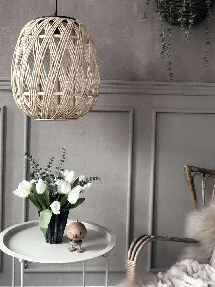 Lampe Rattan - Dia 35 cm