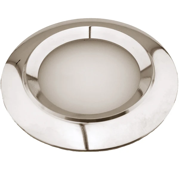 Nautecled, Brava Indbygningsspot Ø70 mm, 2W, IP65, 12V, 2700K, 165 Lumen