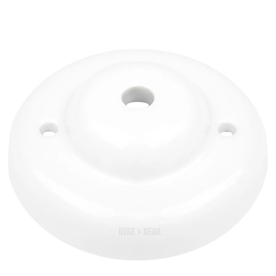 LILLE KUPPEL HVID KERAMISK LOFT ROSE DYKE & DEAN