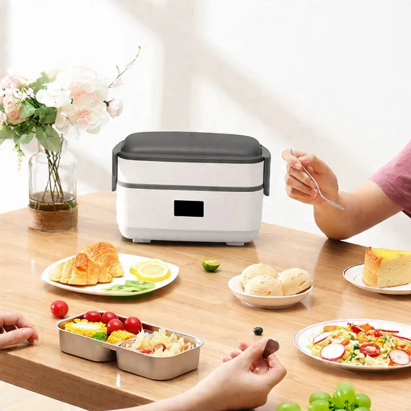 Electric Hot Lunch Box Blue