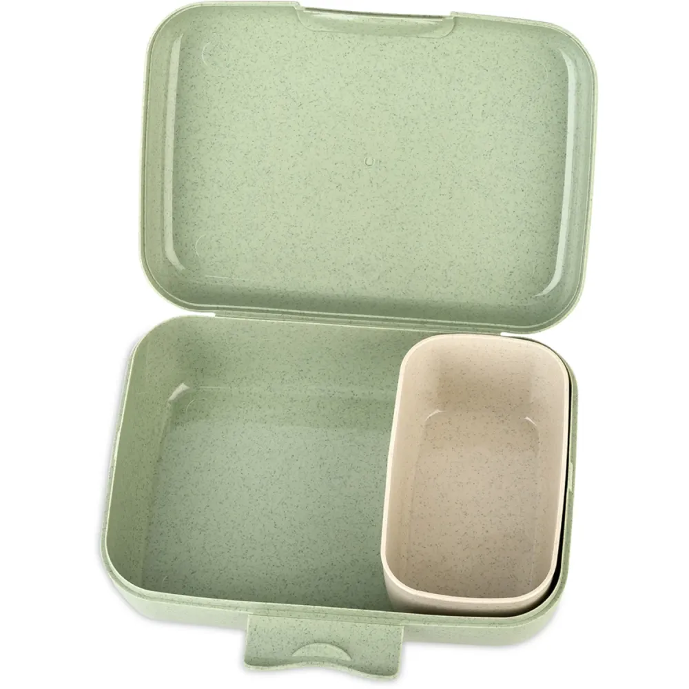 Koziol Organic Mint Lunch Box Med Separat Skål Candy L Harry