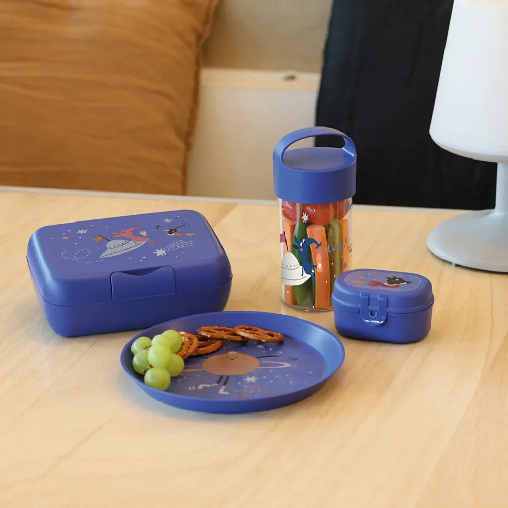 Koziol Pesticidfri Space Blue Snackbox Pascal Mini Space