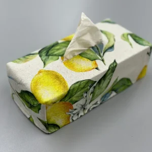 Servietboks-betræk, Lemon Hør kollektion