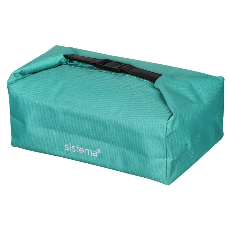 Sistema Køletaske - Bento Lunch Bag To Go - Minty Påfugl