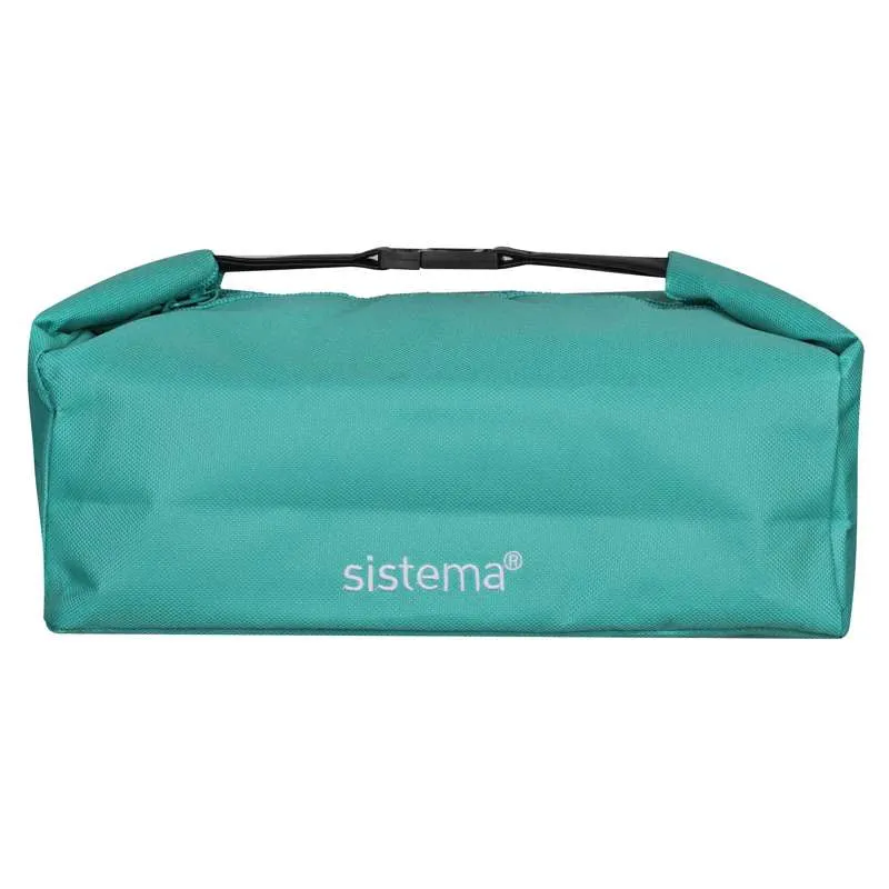 Sistema Køletaske - Bento Lunch Bag To Go - Minty Påfugl