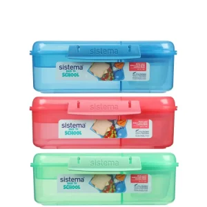Sistema - Madkasse 1,65 L Bento Lunch ass. farver