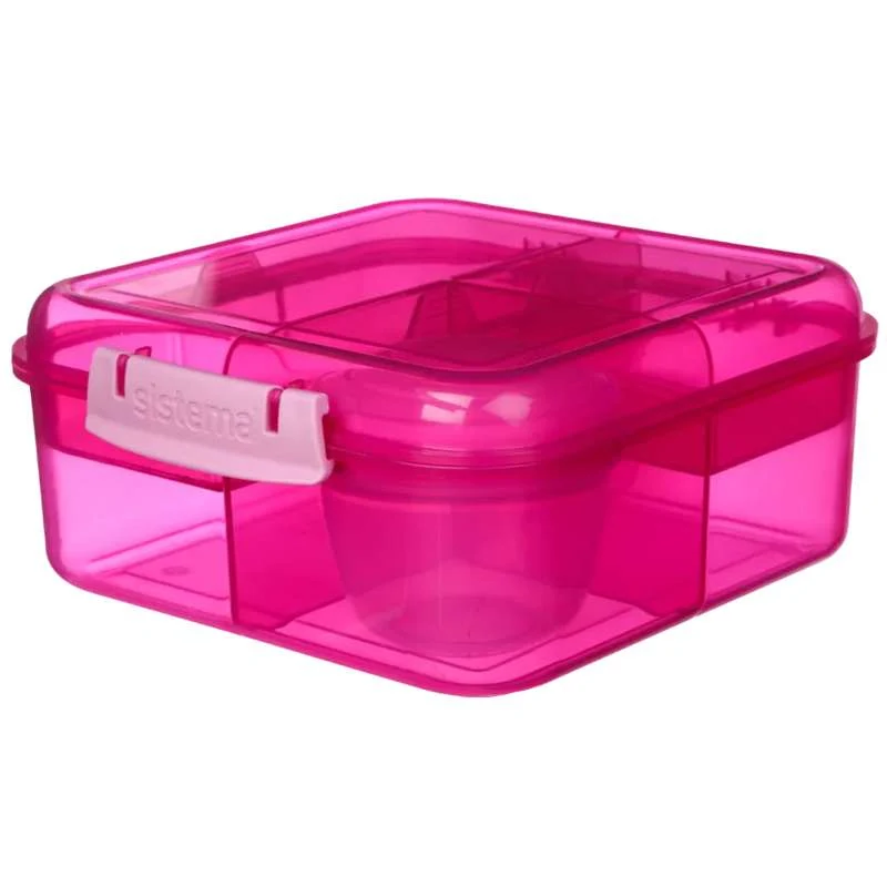 Sistema Madkasse - Bento Cube Lunch - 1.25L - Rose