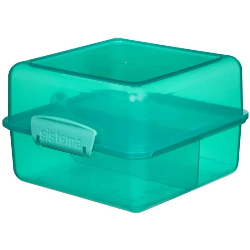 Sistema Madkasse - Lunch Cube - 1.4L - Påfugl