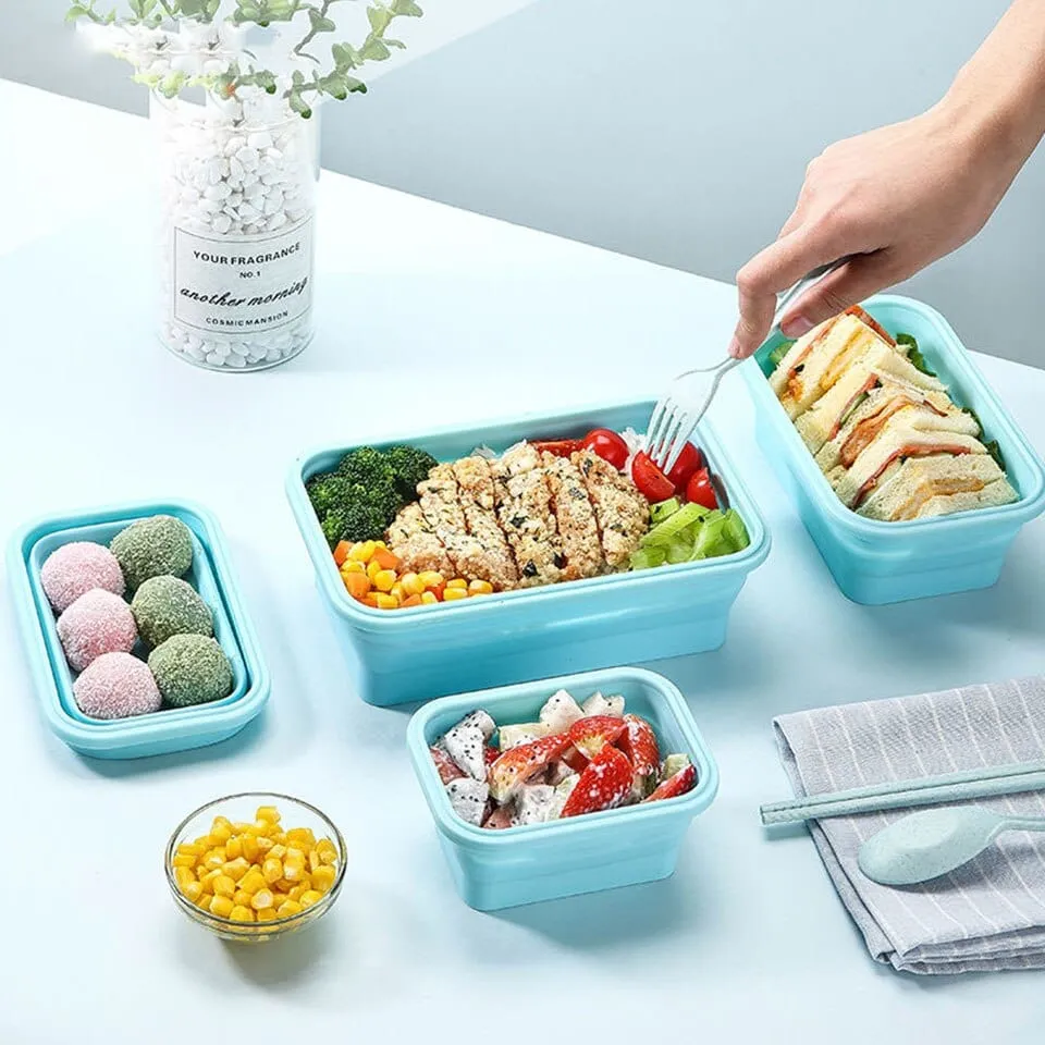 Under-Shelf Basket Stowable madkasse i silikone