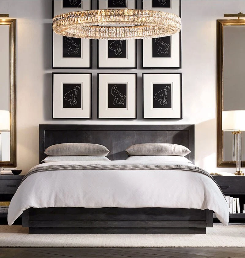 Belysning LED K9 Krystal Lysekrone Luster Moderne Lysekroner Lys Belysning Stue Lysekroner ATY Home Decor