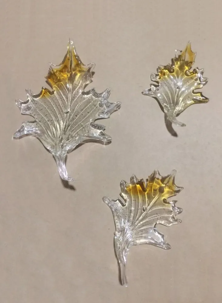 Maple Leaf Pendel Light Glaslysekrone ATY Home Decor
