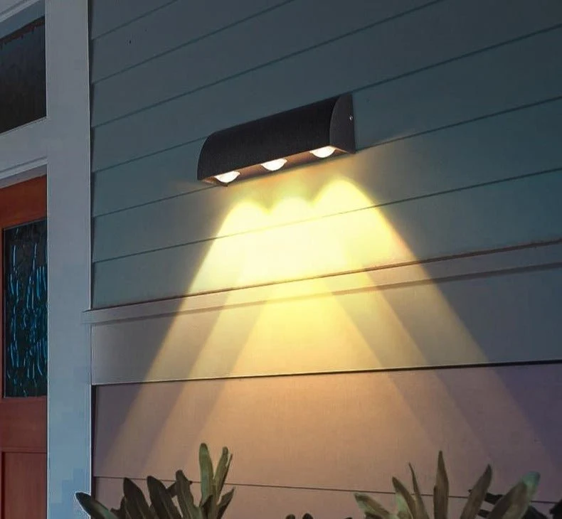Moderne væglampe LED væglampe Udendørsbelysning Gadelampe Udvendig væglampetter Vandtæt 8W Power Havebelysning Gårdhave AT...