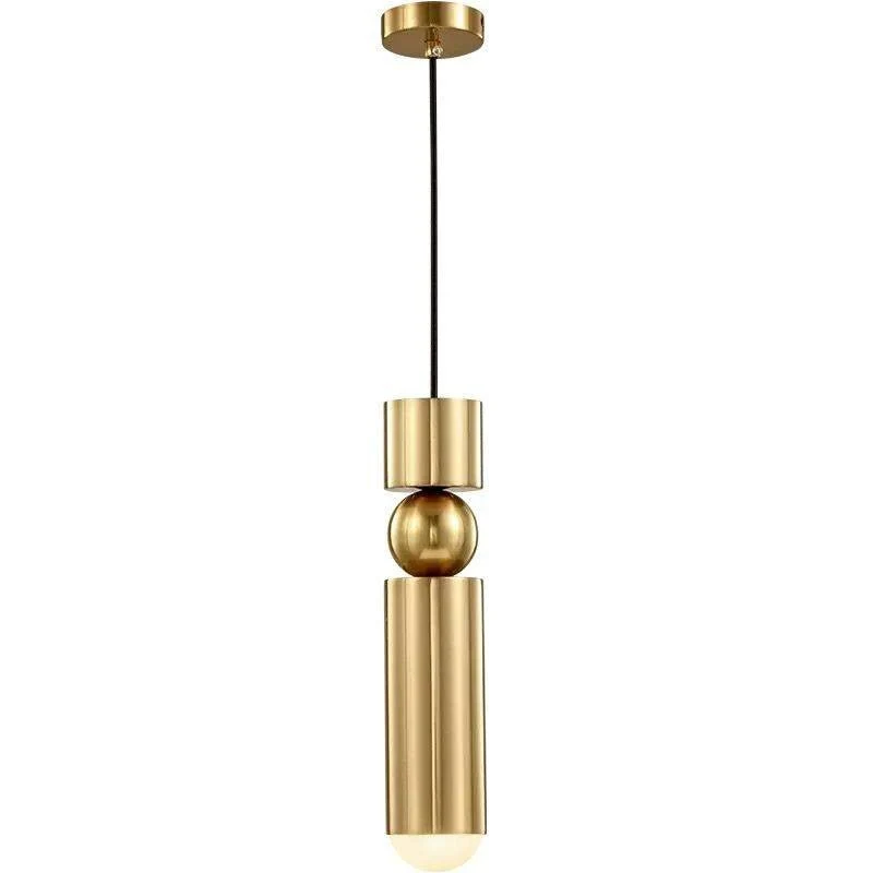 Nordic Pendel Moderne Køkkenlampe Spisestue Diskbutik Pipe Pendel Down Tube LED-lys Kontor Stue ATY Home Decor
