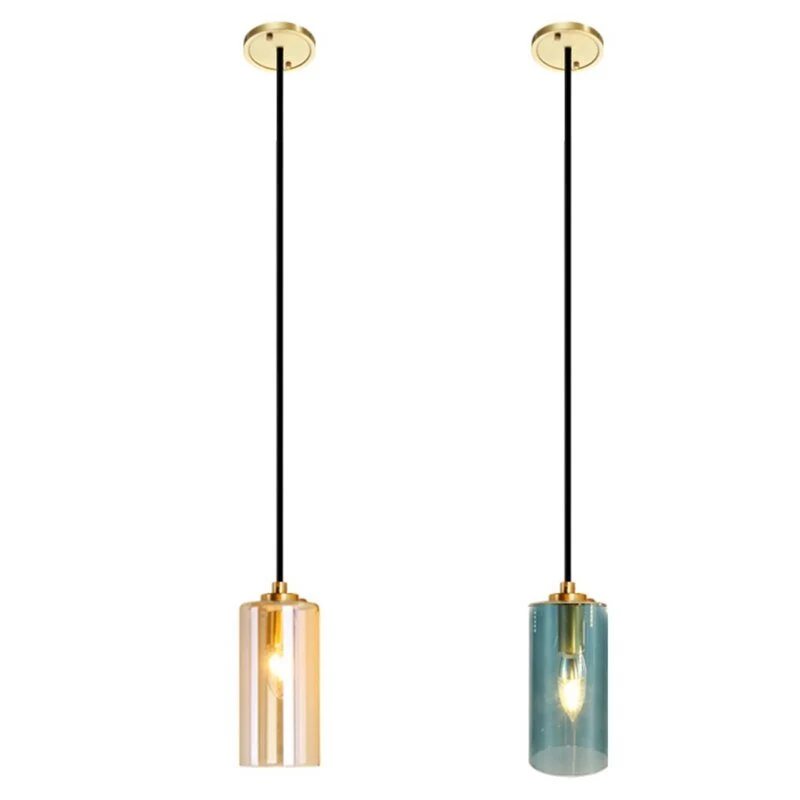 Post Modern Luksus Glas Pendel Lys Stue LED hængelampe Køkken Pendel Sengelampe Hanglampe Stue ATY Home Decor