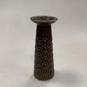 Bing og Grøndahl Brun Azur Lysestage / Vase