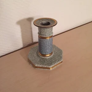 Royal Copenhagen. Krakkele, Lysestage 10,5 cm. #458/3303