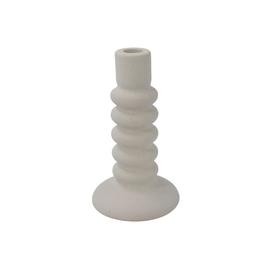 COSTI Lysestage (10,7x10,7x18,5cm) Hvid