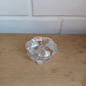 Holmegaard. Isblomst, Kertelysestage 6,5 cm.