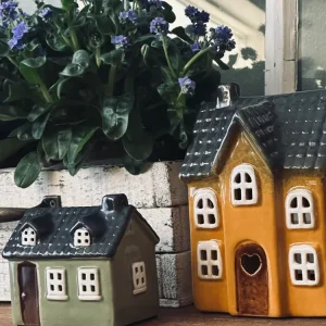Lyshus - Keramik grøn