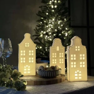 Lyshus med led - WHITE MIX