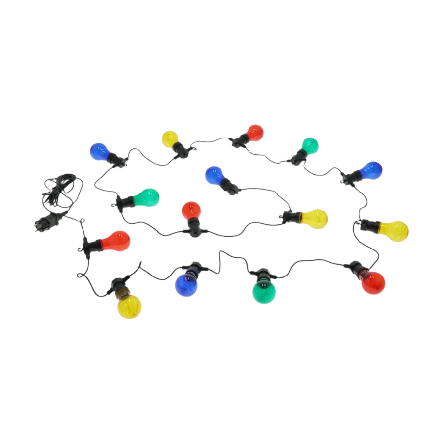 Celebrate Outdoor LED light chain 9.2 metres. Multifarve